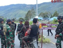 Jelang Putusan MK, Kodim 1714/PJ Intensifkan Sweping Gabungan