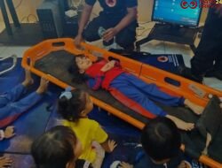 Agenda Tahunan, Anak Didik TPA Tunas Bangsa Ikuti Edukasi Tanggap Bencana di BPBD Kesbangpol