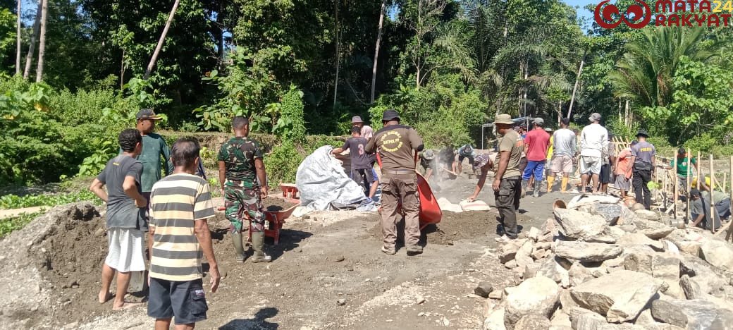 TMMD Ke-123 TA. 2025 Kodim 1510/Sula Resmi Digelar, Bukti Kemanunggalan TNI dengan Rakyat/Puspen TNI