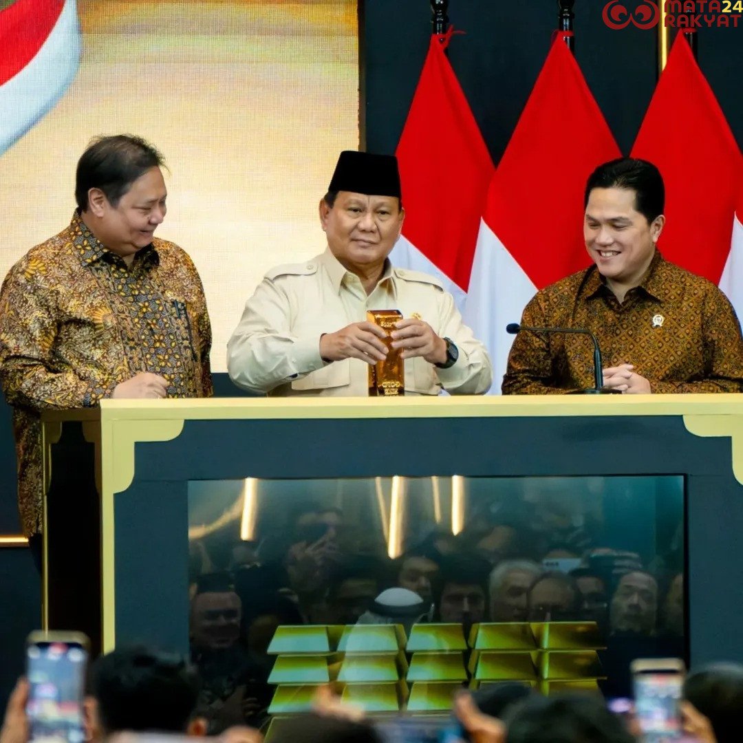 Panglima TNI Hadiri Peresmian Bank Emas Oleh Presiden RI/Puspen TNI