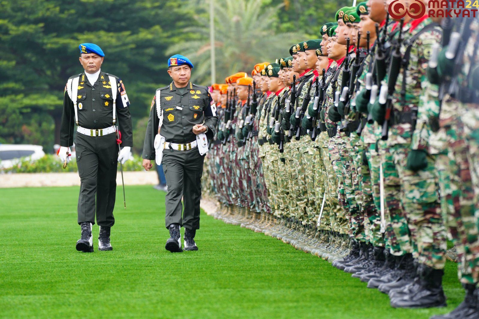 Panglima TNI Pimpin Upacara Gelar Operasi Gaktib dan Operasi Yustisi TA 2025 di Mabes TNI/Puspen TNI