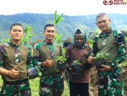 Implementasikan Program Asta Cita Satgas Yonif 112/DJ Laksanakan Ketahanan Pangan dan Ekonomi Hijau