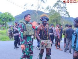 Wujudkan Rasa Aman, TNI-Polri Insentif kan Patroli Gabungan di Kab. Puncak Jaya