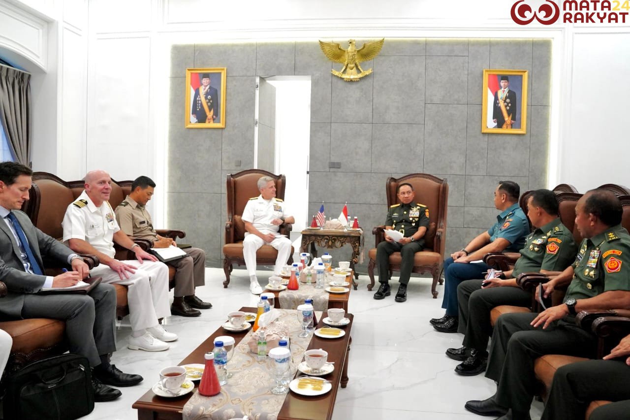 Panglima TNI Terima Kunjungan Kehormatan Panglima Armada Pasifik AS Bahas Peningkatan Kerjasama Militer/Puspen TNI