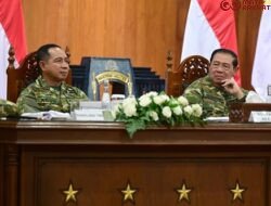 Panglima TNI Hadiri Jamuan Makan Malam Retret Kepala Daerah Yang Dipimpin Presiden RI Prabowo Subianto