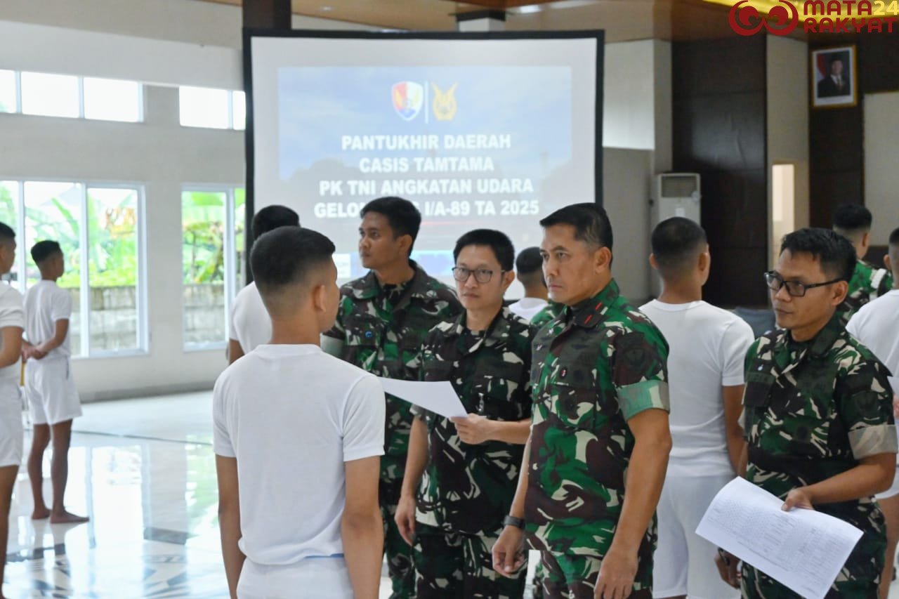 Danlanud HND Pimpin Sidang Pantukhirda Tamtama PK TNI AU Gelombang I/A-89 Tahun 2025/Puspen TNI