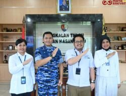 Danlanud Sultan Hasanuddin Terima Audiensi GM PT. Garuda Indonesia Wilayah Makassar