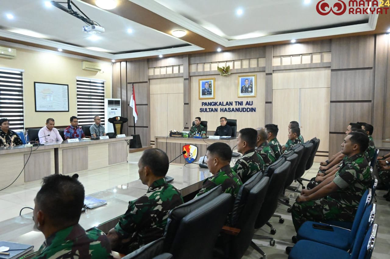 Danlanud Sultan Hasanuddin Ikuti Exit Meeting Bersama BPK RI/Puspen TNI