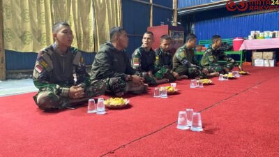 Buka Puasa Bersama, Wujud Kedekatan Satgas Yonif 112/Dharma Jaya Dengan Masyarakat Dolinggame Distrik Ilu/Puspen TNI