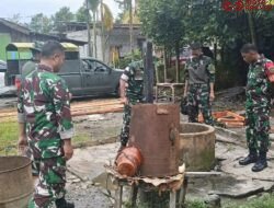 Kodim 1710/Mimika Bangun 4 Titik Lagi Sumur Bor dan MCK serta Kamar Mandi Umum