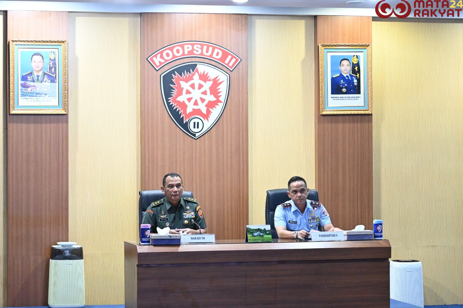Danlanud Sultan Hasanuddin Hadiri Taklimat Akhir Audit Ketaatan Dan Kinerja Itjen TNI Periode I 2025/Puspen TNI