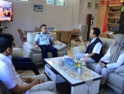Danlanud Sultan Hasanuddin Terima Kunjungan Pimpinan Wilayah Perum Bulog Sulselbar