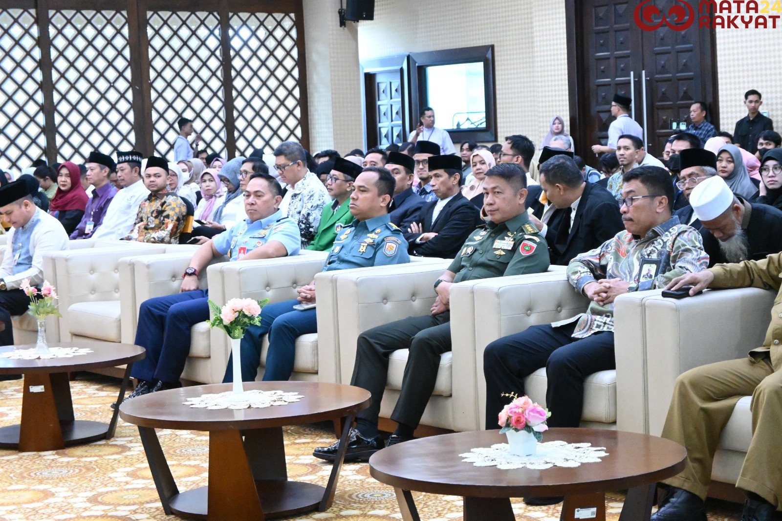 Kaku Koops Udara II Hadiri Forum Ekonomi Syariah Sulsel 2025/Penkoopsud II