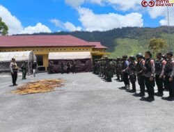TNI-Polri Bersinergi Menjaga Kamtibmas Puncak Jaya