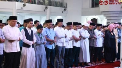 Kaskoops Udara II Hadiri Buka Puasa Ramadhan Akbar di Masjid 99 Kubah Makassar/Penkoopsud II