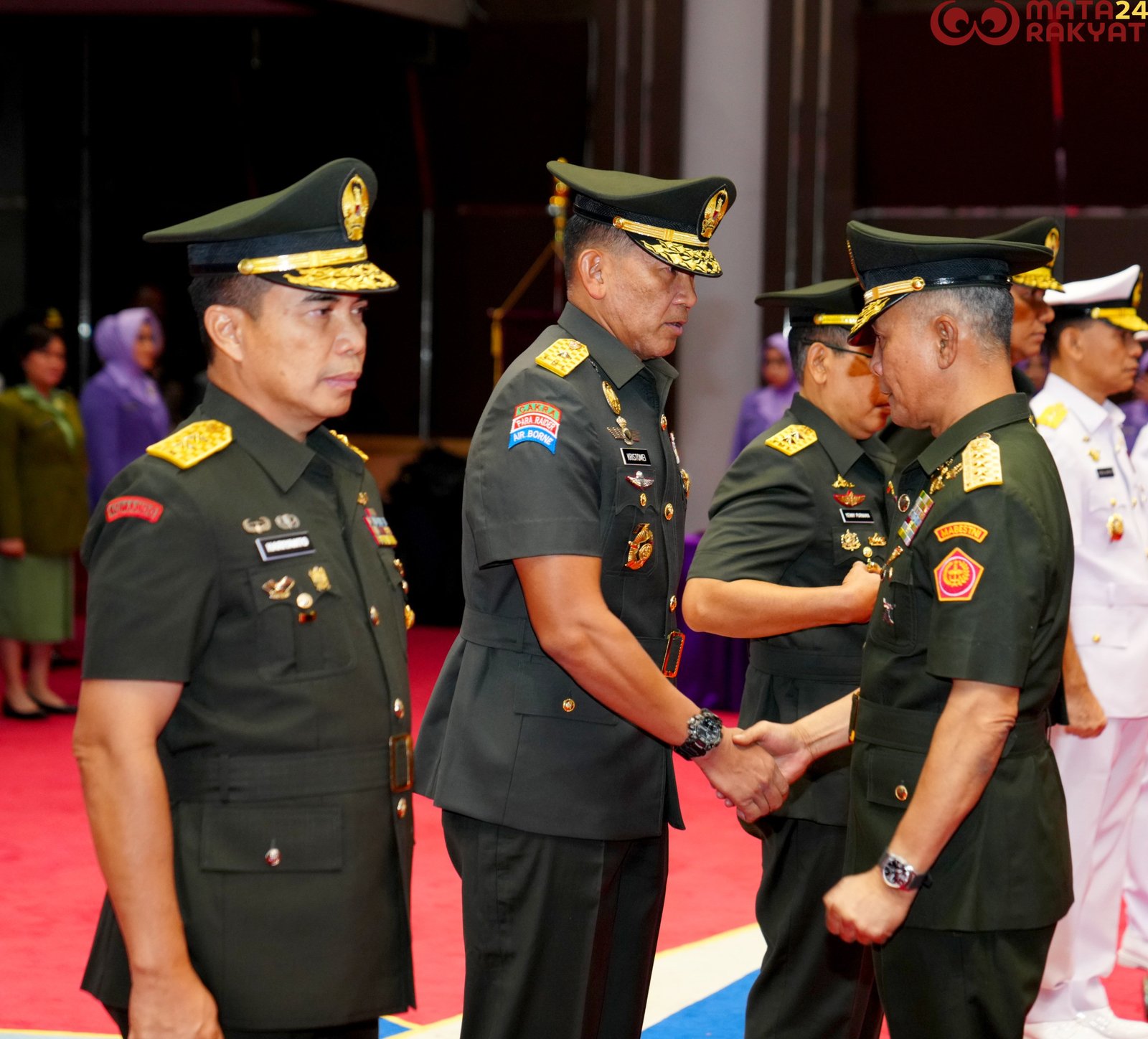 Dorong Semangat Baru di Tubuh TNI, 6 Jabatan Strategis Diserahterimakan/Puspen TNI