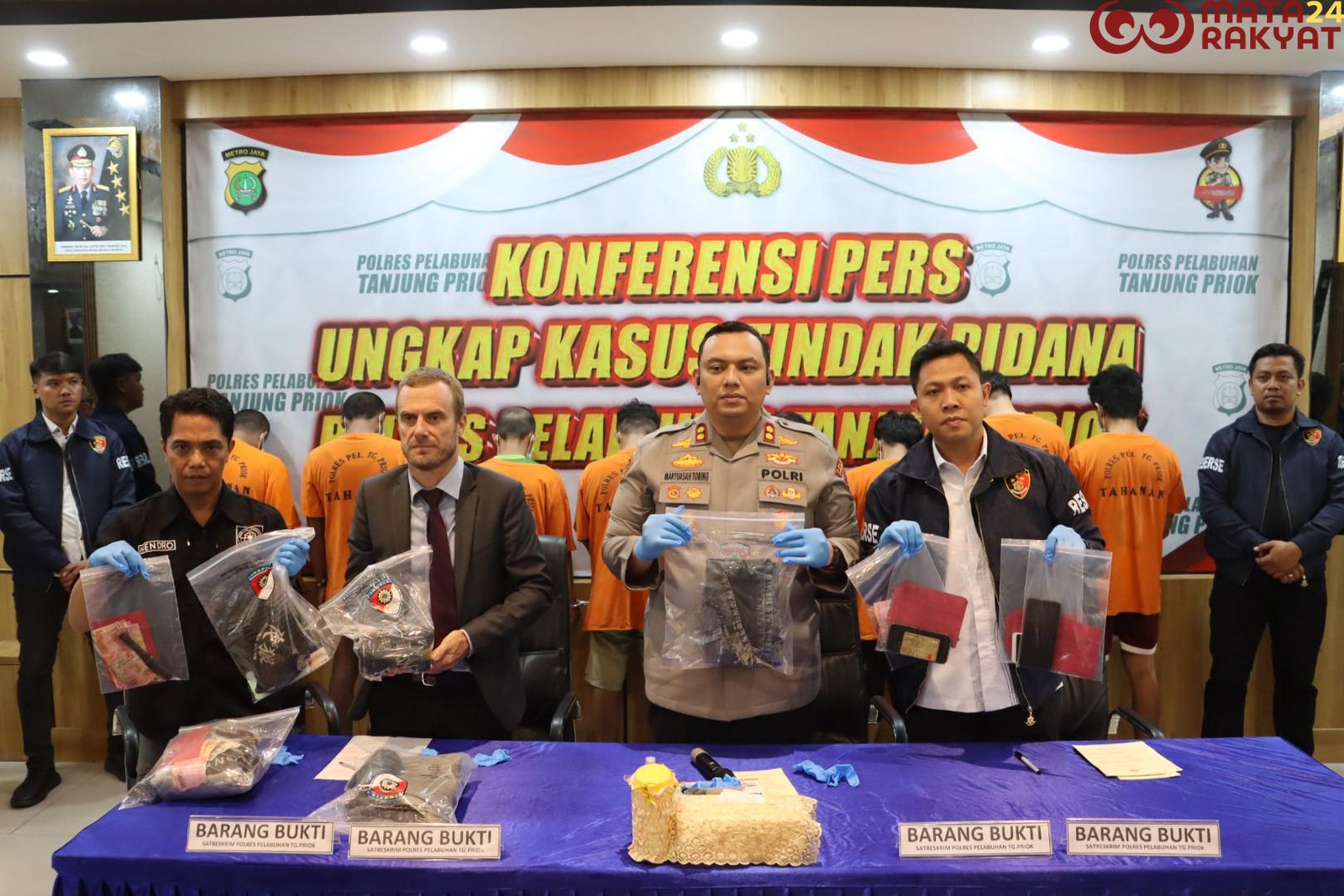 Pemerintah Prancis Apresiasi Polri Tangkap Pembegal Warganya di Sunda Kelapa/Ist
