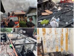Musibah Kebakaran di Koto Alam, Tiga Rumah Ludes Tanpa Sisa – Open Donasi Dibuka untuk Korban