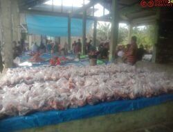 Kebersamaan Penyembelihan Sapi Qurban Di Mushola Nurul Iman﻿
