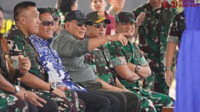 Panglima TNI Bersama Menhan RI Tinjau Pasukan Defile Untuk Bastille Day Prancis/Puspen TNI