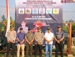 Memeriahkan Hari Bhayangkara Ke-79, Polres Payakumbuh Gelar Turnamen Sepak Bola Antar Instansi
