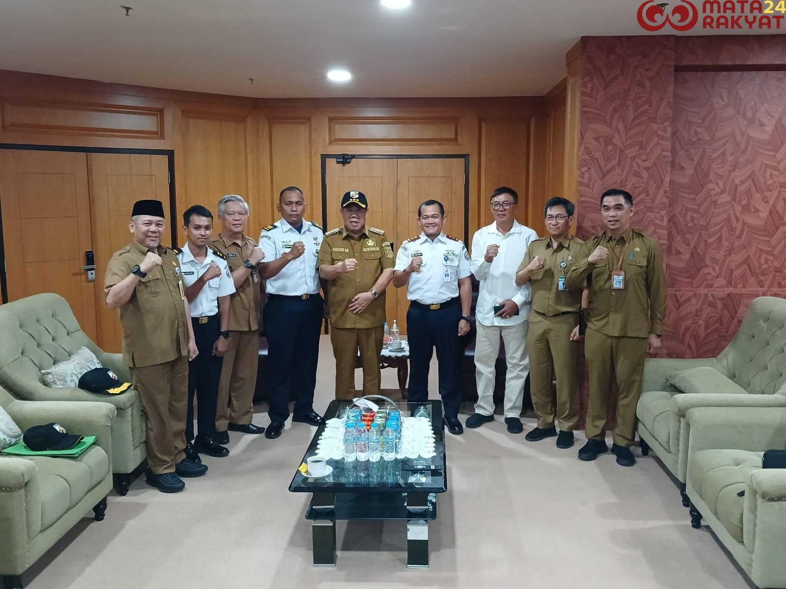 Bakamla RI Babel dan Pemprov Babel Tingkatkan Koordinasi Pengamanan Laut/Humas Bakamla RI
