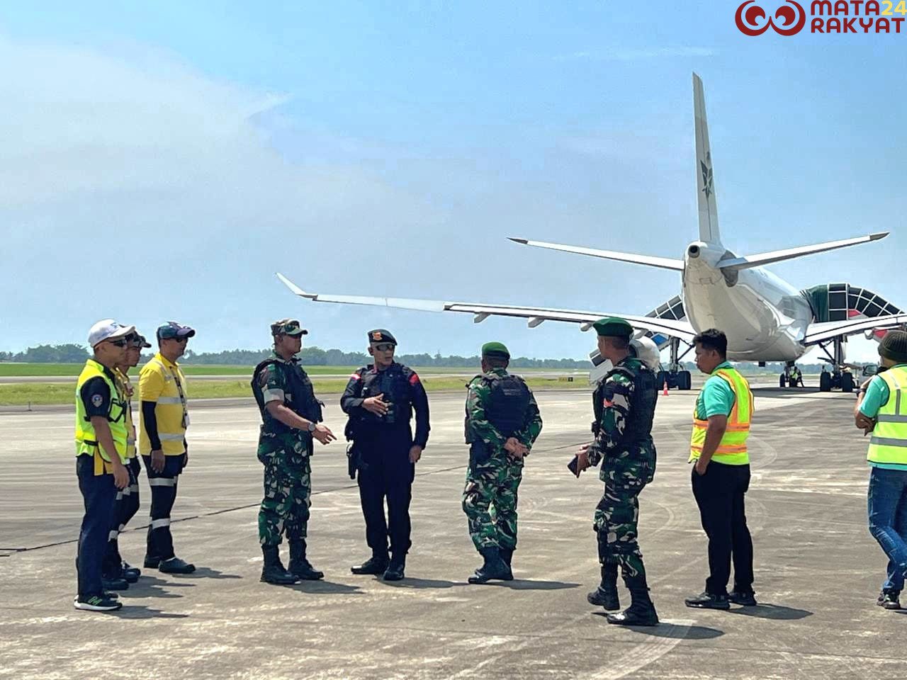 TNI Bergerak Cepat Tanggapi Ancaman Bom Kedua Kalinya Pada Pesawat Pembawa Jemaah Haji/Puspen TNI