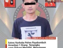 Ringkus Pengedar Narkotika, Sat Narkoba Polres Payakumbuh Amankan Barang Bukti Sabu dan Ganja