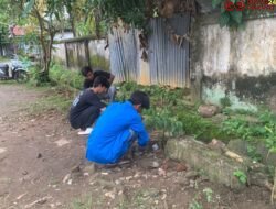 Dosen Agroteknologi UNIM Bone Inisiasi Aksi Cepat Sulap Lahan Bekas Tempat Sampah Menjadi Kebun Herbal