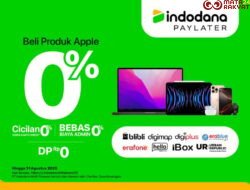 Indodana PayLater Permudah Pembelian Produk Apple dengan Promo Triple Zero