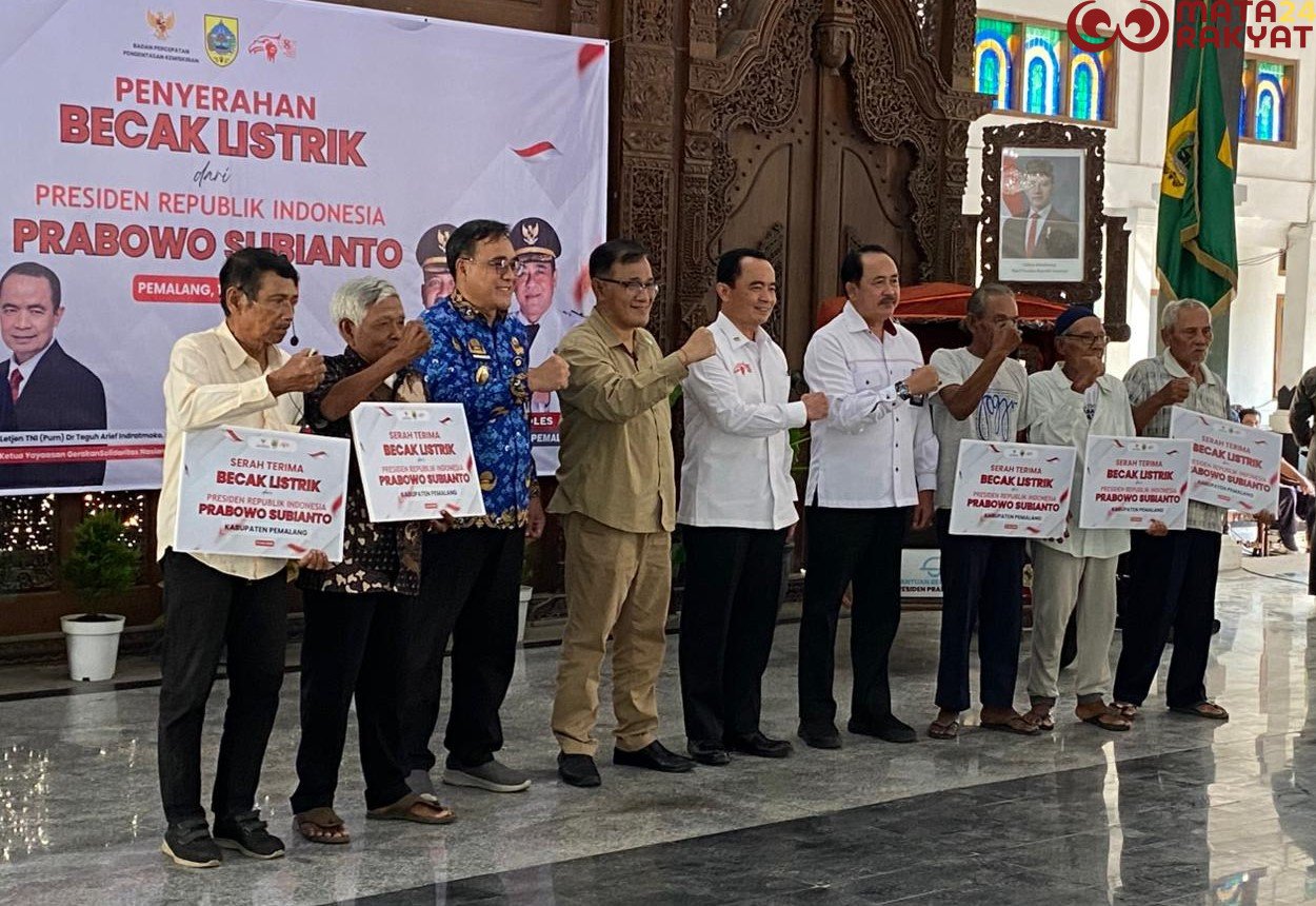 Langkah Nyata Presiden Prabowo: Mengayuh Kebaikan Lewat Becak Listrik/Ist