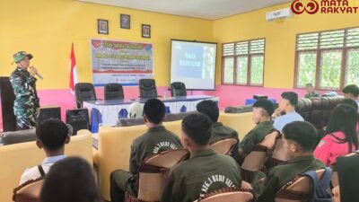 Cegah Tangkal Radikalisme, Satgas TMMD Kodim 1506/Namlea Sosialisasi di SMK N 3 Buru Selatan/Puspen TNI