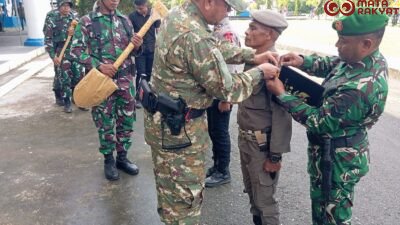 Pembukaan TMMD Ke-125 TA 2025 Kodim 1506/Namlea Di Kabupaten Buru Selatan/Puspen TNI