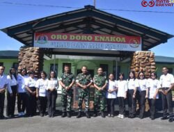 Dandim 1710/Mimika Beri Pengarahan Kepada SPPI Yang Baru Menyelesaikan Pendidikan Di Rindam XVII/Cen