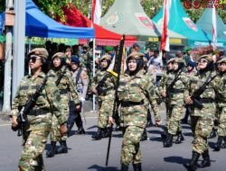 Kodam XIV/Hsn Gelar Kirab SPPI dan Yonif TP : Sosialisasi Program Strategis Menuju Indonesia Emas