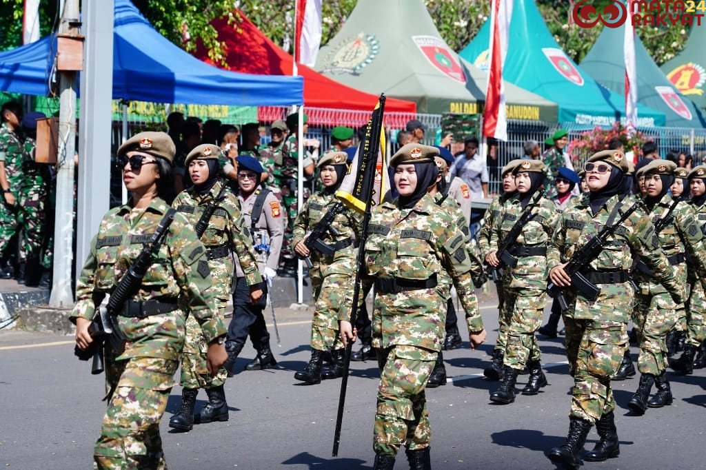 Kodam XIV/Hsn Gelar Kirab SPPI dan Yonif TP : Sosialisasi Program Strategis Menuju Indonesia Emas/Puspen TNI