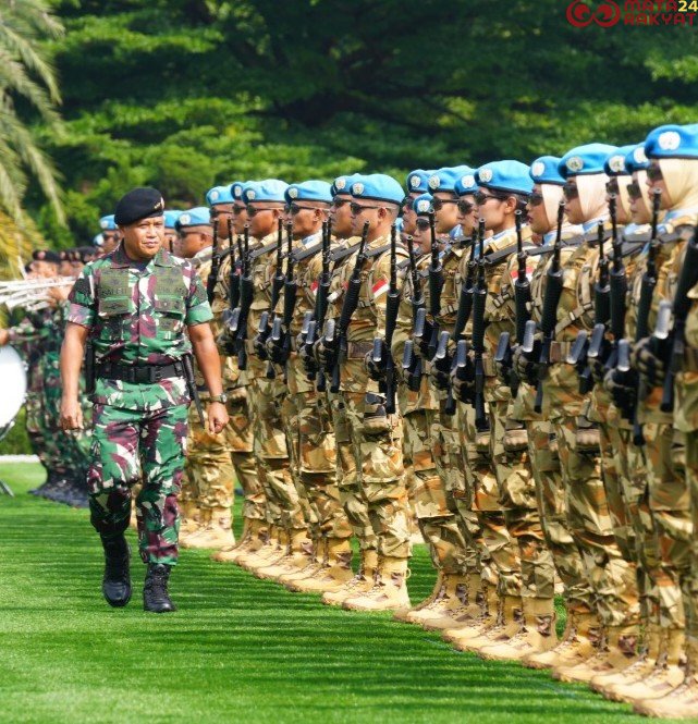 173 Prajurit TNI Tiba Di Tanah Air Pasca Emban Misi Perdamaian/Puspen TNI