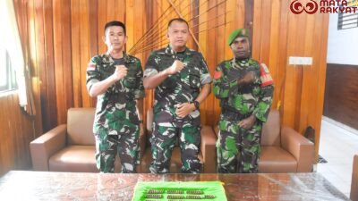 Kodim 1710/Mimika Terima Penyerahan 129 Amunisi dari Warga/Puspen TNI