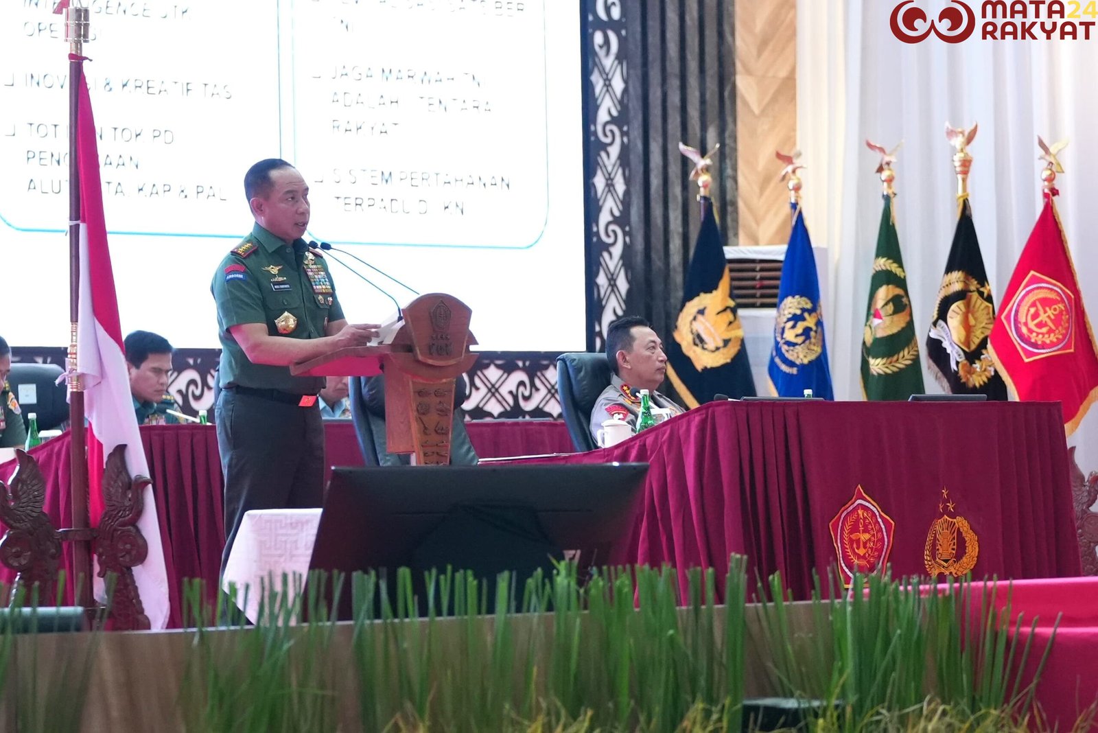Panglima TNI Ajak Capaja Jadi Agen Perubahan dan Penjaga Nilai Pancasila/Puspen TNI