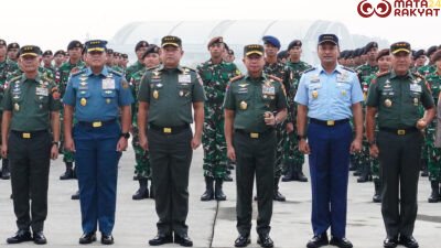 Panglima TNI Sambut Kontingen Patriot II Usai Sukses Tampil di Bastille Day Prancis/Puspen TNI