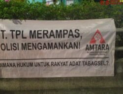 AMTARA Lawan Kriminalisasi Rakyat Adat: Spanduk Protes Guncang Jakarta