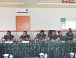 Kodim 1710/Mimika Terima Kunjungan Tim Dalproggar TNI AD Tahap II Tahun 2025