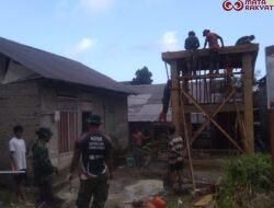 Sumur Bor dan Tower Air Bersih Kamanglale Hampir Rampung, Satgas TMMD 125 Kodim 1506/Namlea Dibantu Masyarakat