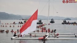 Kodam XXI/Radin Inten Dan Pemprov Lampung Gelar Renang Merdeka 2025/Puspen TNI