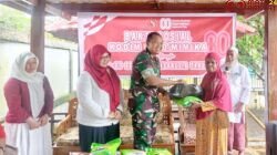 Sambut HUT RI Ke-80 Tahun 2025, Kodim 1710/Mimika Gelar Bakti Sosial Bagi Sembako Kepada Kaum Dhuafa Dan Mualaf/Puspen TNI