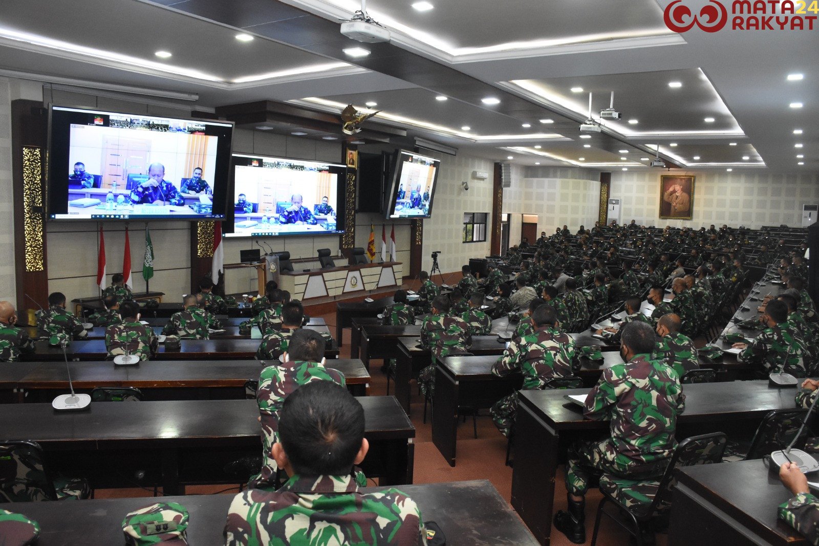 Seskoad Berinovasi Secara Kontinu Mengintegrasikan Teknologi Dengan Sistem Pembelajaran Hybrid/Penseskoad