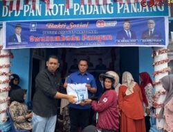 DPD PAN Padang Panjang Bagikan 3,5 Ton Beras