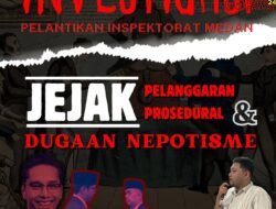 HMI SUMATERA UTARA SOROTI PROSES PELANTIKAN INSPEKTUR KOTA MEDAN YANG DINILAI MENYISAKAN BANYAK PERTANYAAN