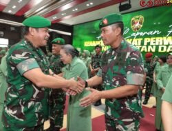 Kasad Terima Laporan Korps, 65 Pati TNI AD Naik Pangkat