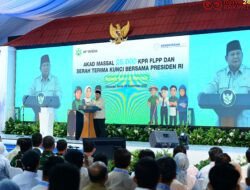 Panglima TNI Dampingi Presiden RI Pada Akad Massal 26.000 KPR FLPP
